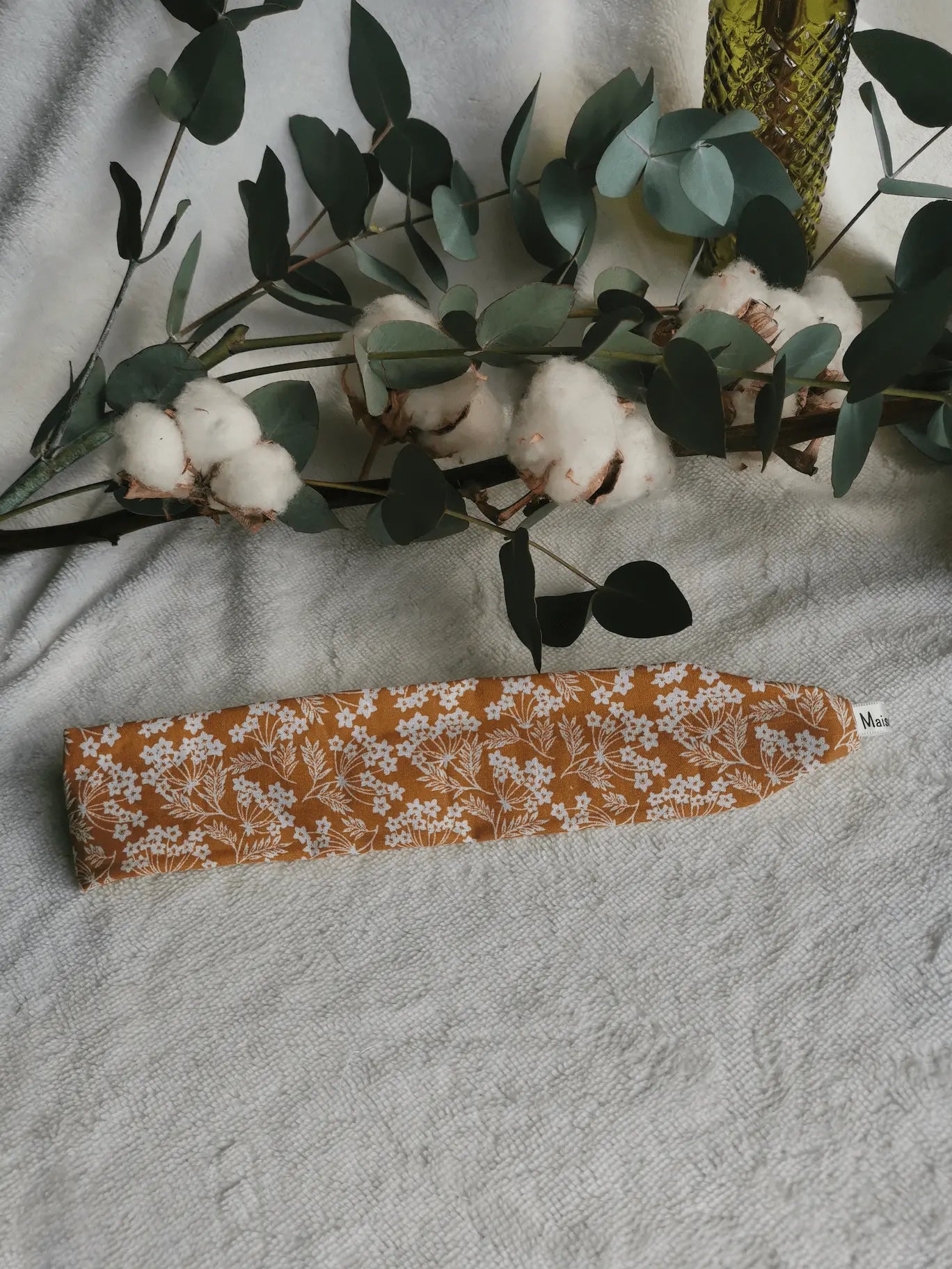 Bandeau Cheveux Jaune Fleuri - BENOÎTE