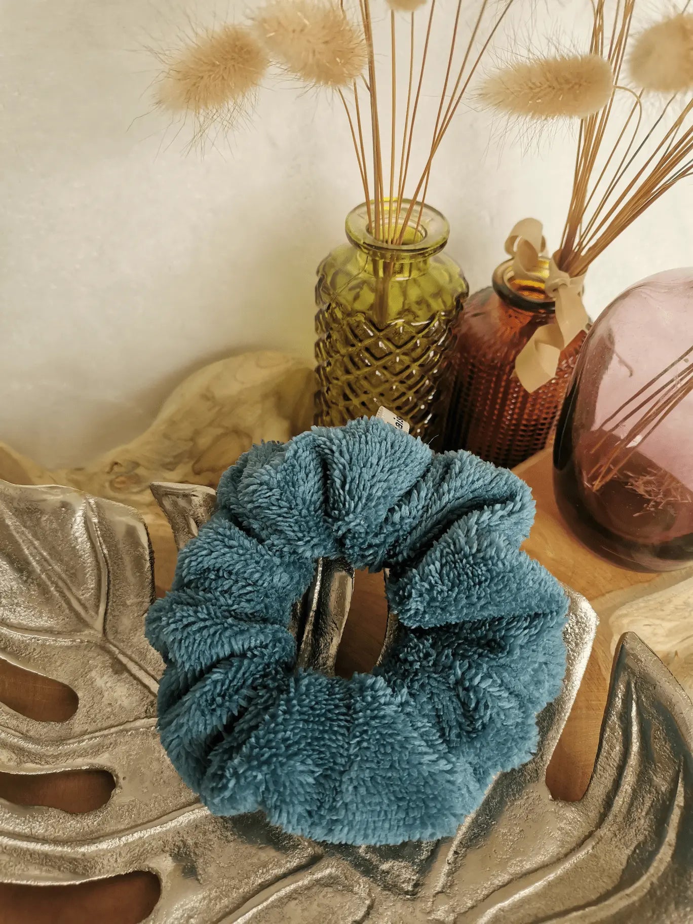 Chouchou Cheveux Eponge Bleu - IRIS