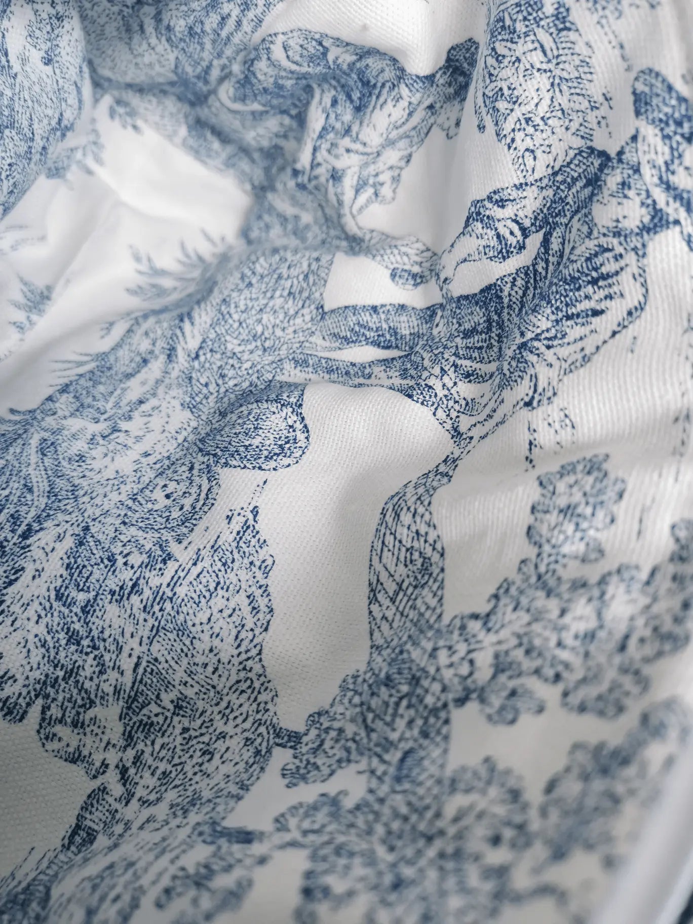 Pochette en Tissu Eponge Bleu Ciel 34x19cm (Maxi) - CAMPANULE