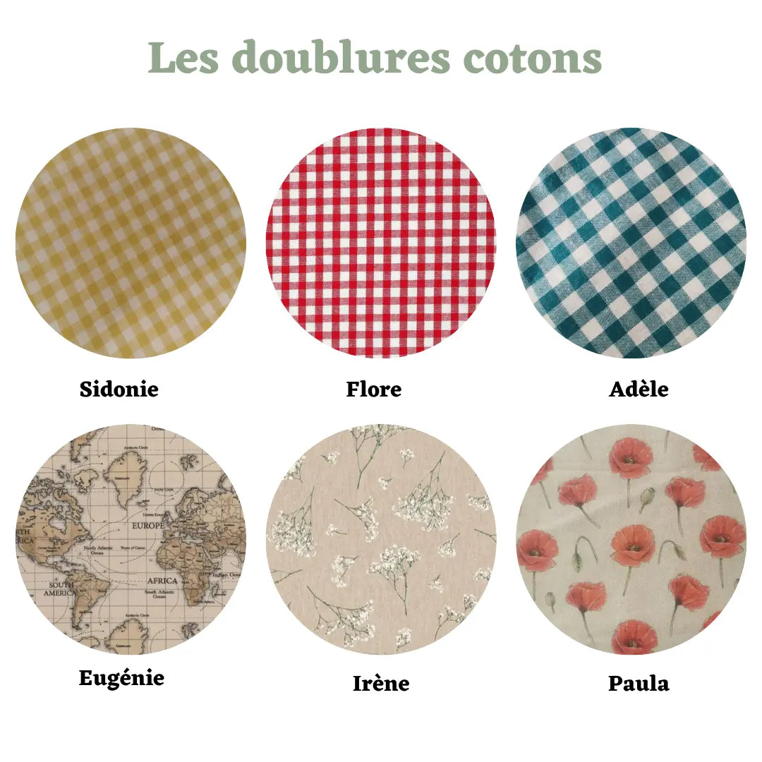 Trousse Velours Côtelé Jaune 21x12 cm (Classique) - MAHONIA